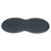 Килимок під миски Trixie гумовий 45x25 см (4011905245614)