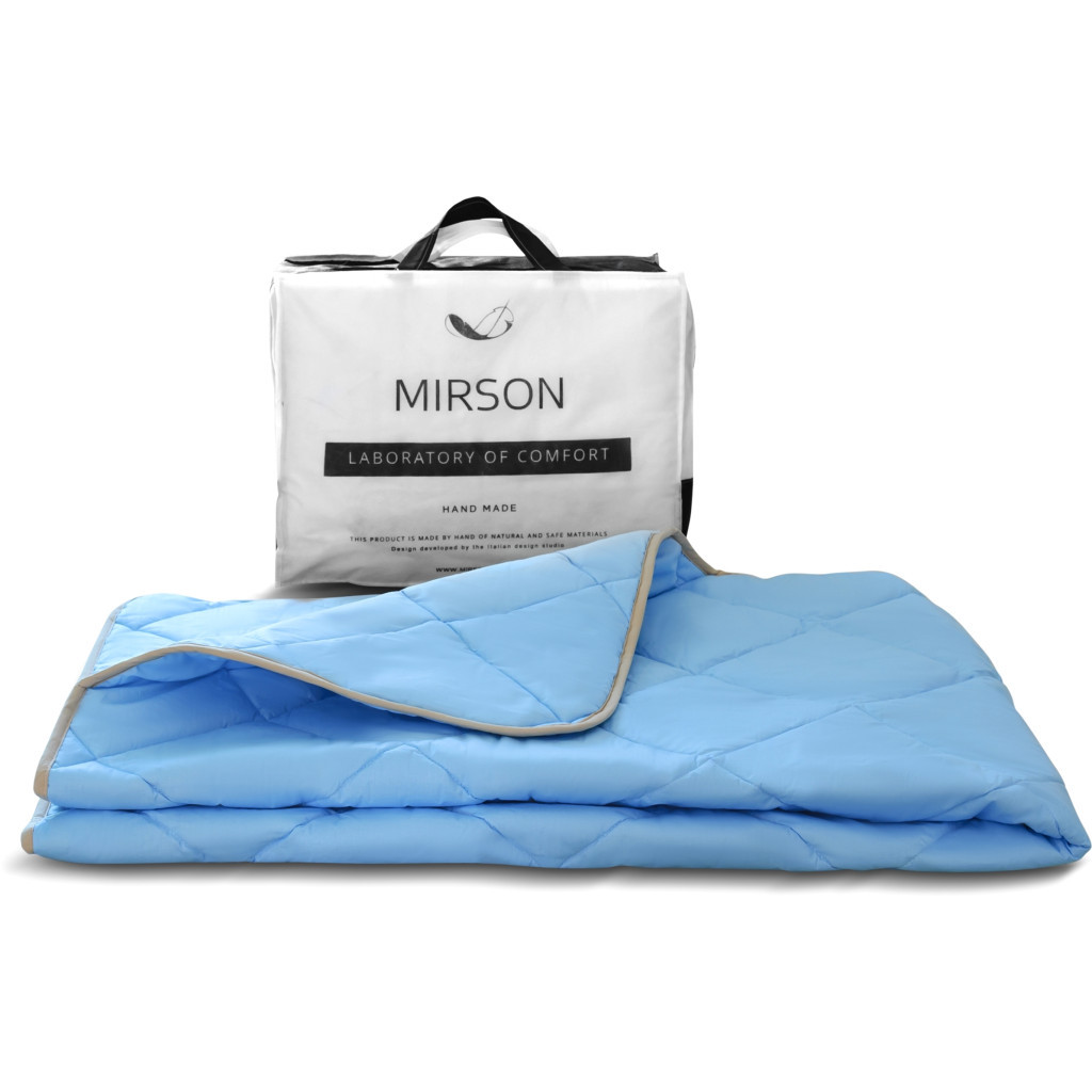 Ковдра MirSon шовкова №1388 Valentino Демісезонна 200x220 см (2200001533868)