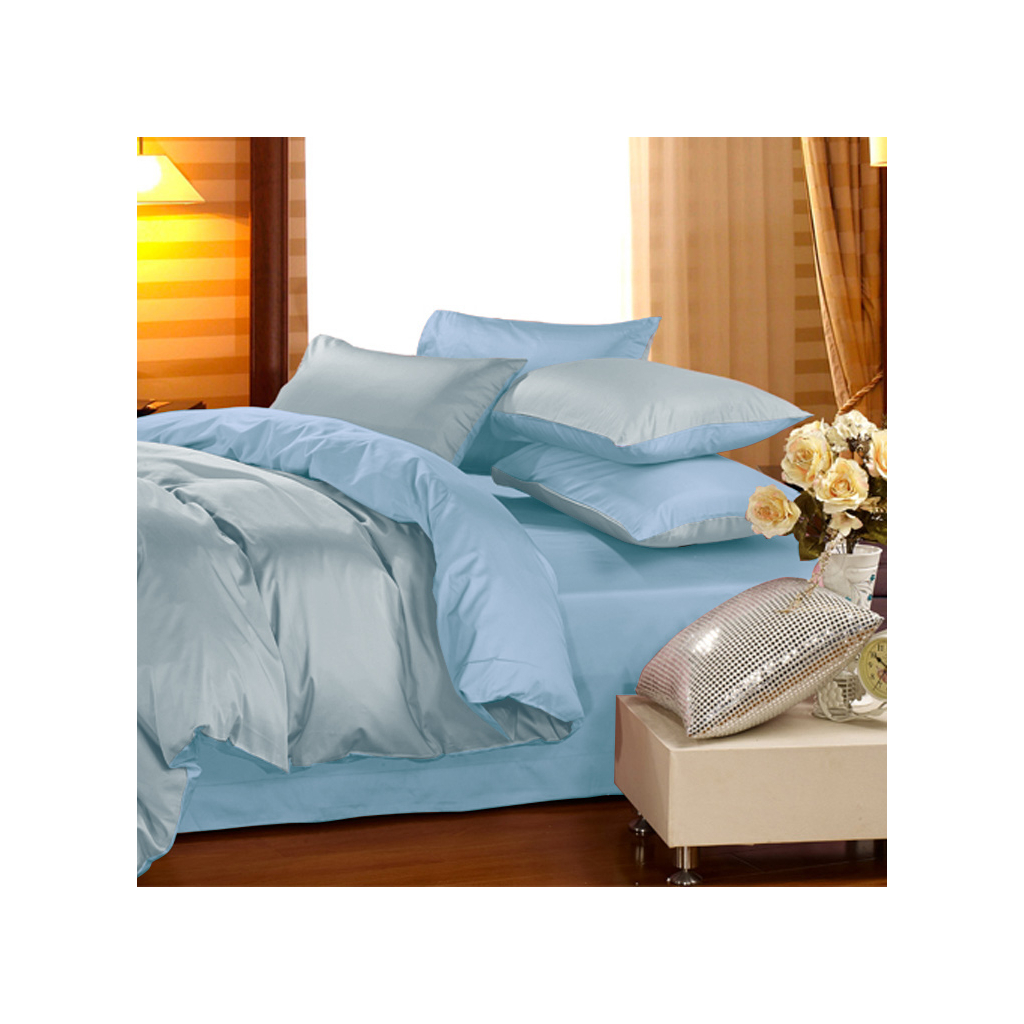 Постільна білизна MirSon Сатин Premium 0843 + 0842 George King Size (2200002028271)