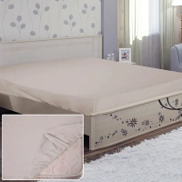 Sheet Yaroslav on an elastic calico 08 gray 200x160x20 (38172)