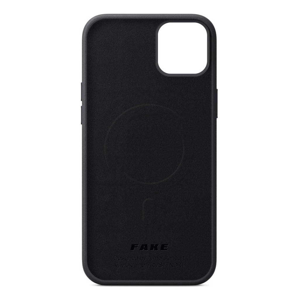 Чохол до мобільного телефона Armorstandart FAKE Leather Case Apple iPhone 14 Plus Black (ARM64394) Чохол до мобільного телефона Armorstandart FAKE Leather Case Apple iPhone 14 Plus Black (ARM64394)