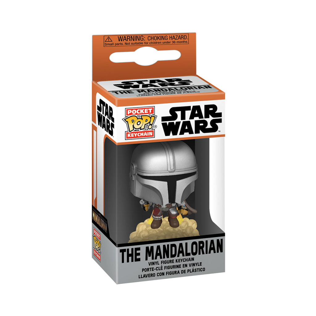 Брелок Funko Pop серії Мандалорець – Мандалорець з бластером (53046)