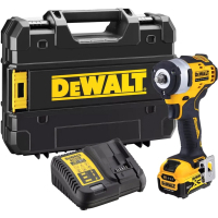 DeWALT 12 V XR Li-lon screwdriver, 338 Nm, 1 battery and battery, TSTAK case (DCF903P1)