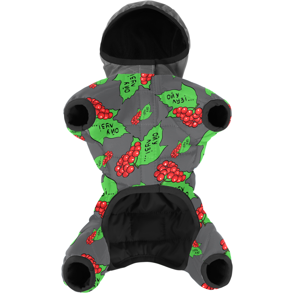 Комбінезон для тварин Collar WAUDOG Clothes Калина L50 B 70-74 см, C 47-50 см (5451-0228)