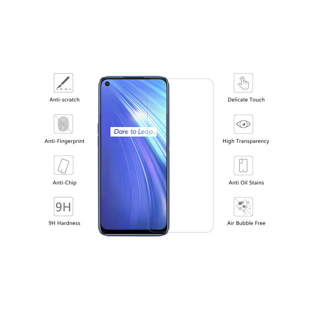 Скло захисне Drobak Realme 6 (464635) Скло захисне Drobak Realme 6 (464635)