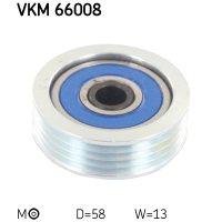 Belt tensioner roller SKF VKM 66008