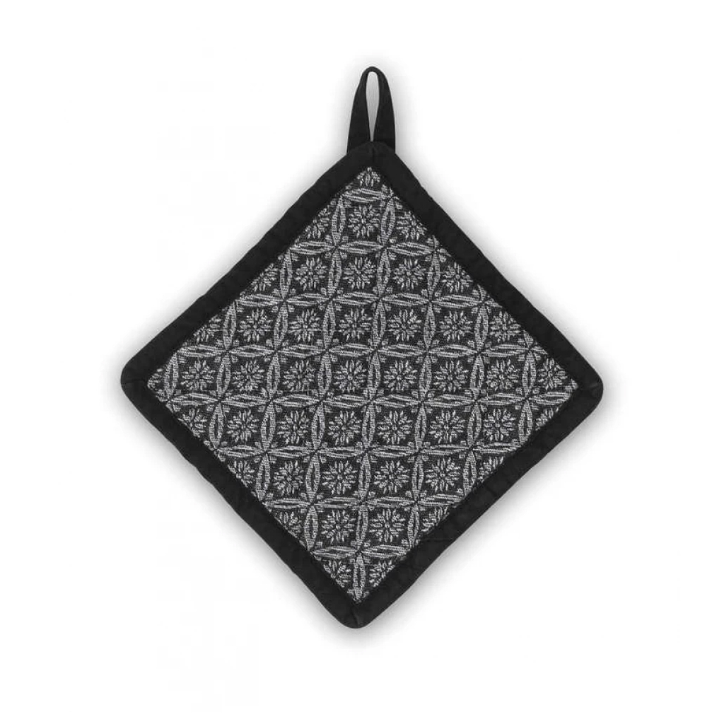 Кухонна прихватка Kela Gianna 20 x 20 см Black/White (12780) Кухонна прихватка Kela Gianna 20 x 20 см Black/White (12780)