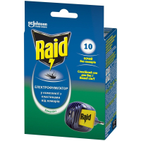 Raid mosquito fumigator with Eucalyptus plates 10 nights (5000204183016)