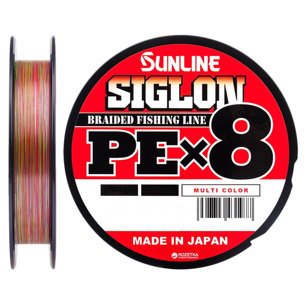 Шнур Sunline Siglon PE х8 150m 0.6/0.132mm 10lb/4.5kg Multi Color (1658.09.99) Шнур Sunline Siglon PE х8 150m 0.6/0.132mm 10lb/4.5kg Multi Color (1658.09.99)