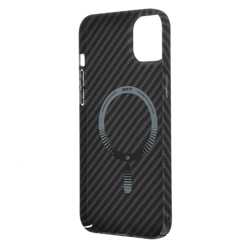 Чохол до мобільного телефона Armorstandart LikeCarbon MagCase Apple iPhone 14 Plus Black (ARM66364) Чохол до мобільного телефона Armorstandart LikeCarbon MagCase Apple iPhone 14 Plus Black (ARM66364)