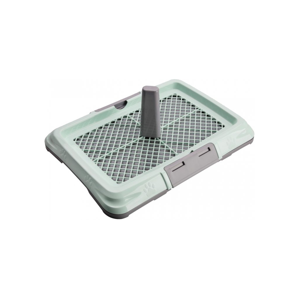 Туалет для собак AnimAll CNR-128 під пелюшку з сіткою та стовпчиком для кобеля S м'ятний (2000981206420)