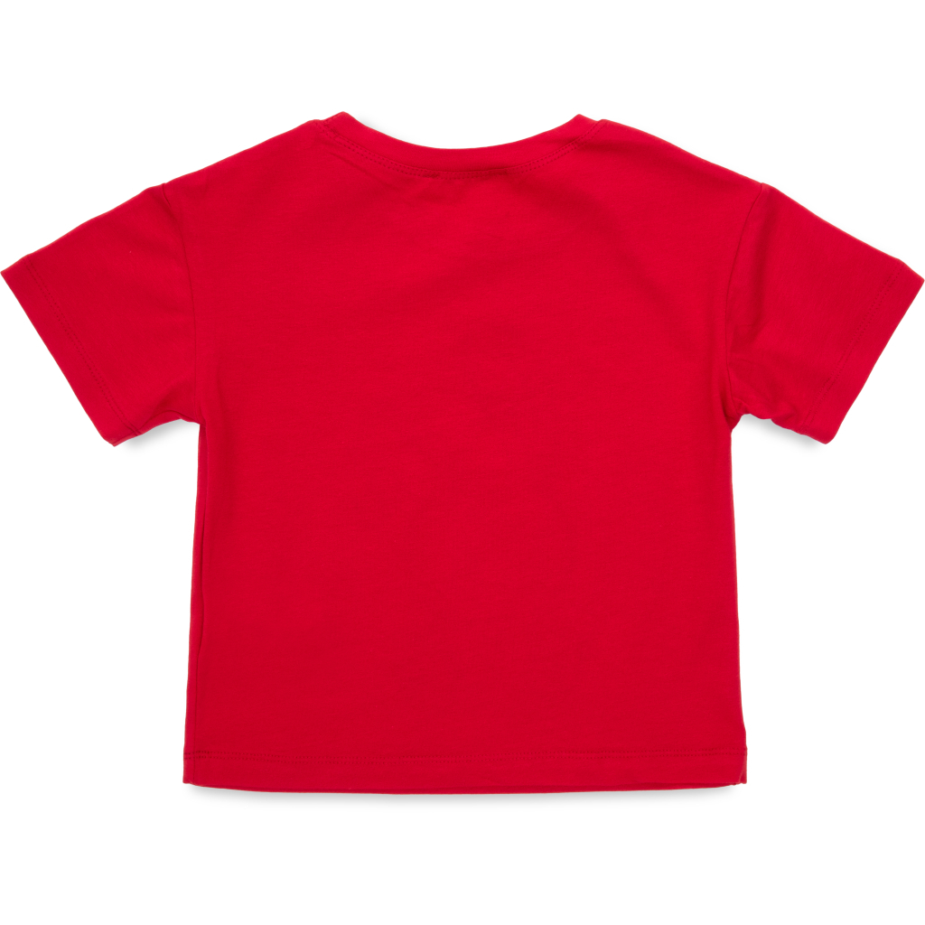 Футболка дитяча First kids із зайчиком (756-128G-red)