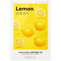 Маска для обличчя Missha Airy Fit Lemon Sheet Mask З екстрактом лимона 19 г (8809581454736)