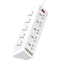 Network power filter LDNIO SC10610, 5x + 3USB (SC10610)