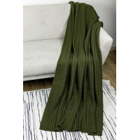 Plaid Provence Happy Fall Kosa Olive 130x170 cm (4823093446908)