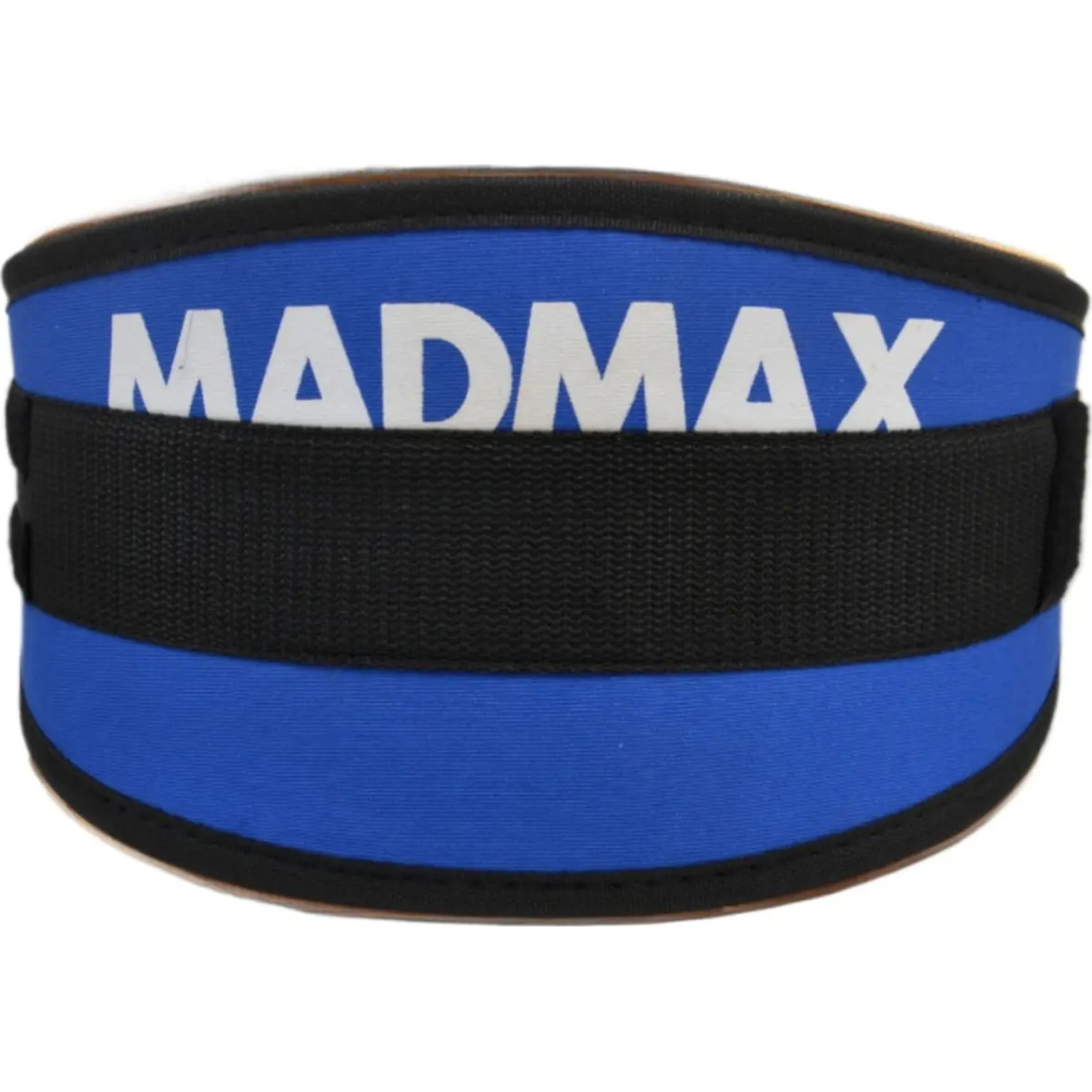 Атлетичний пояс MadMax MFB-421 Simply the Best неопреновий Blue XXL (MFB-421-BLU_XXL)