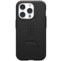 Чохол до мобільного телефона UAG Apple iPhone 15 Pro Civilian Magsafe, Black (114275114040)