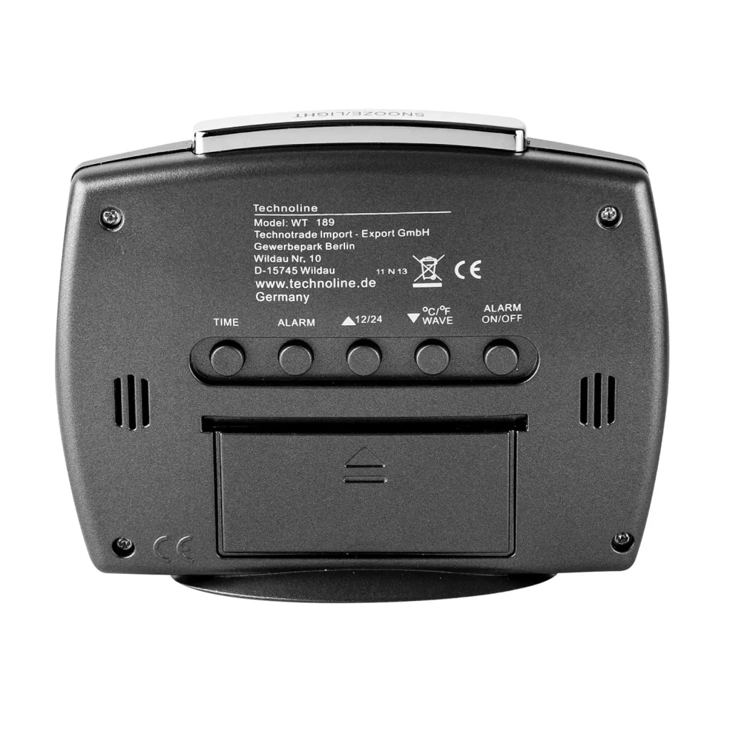 Настільний годинник Technoline WT189 Anthracite (WT189 anthrazit) (DAS301807)