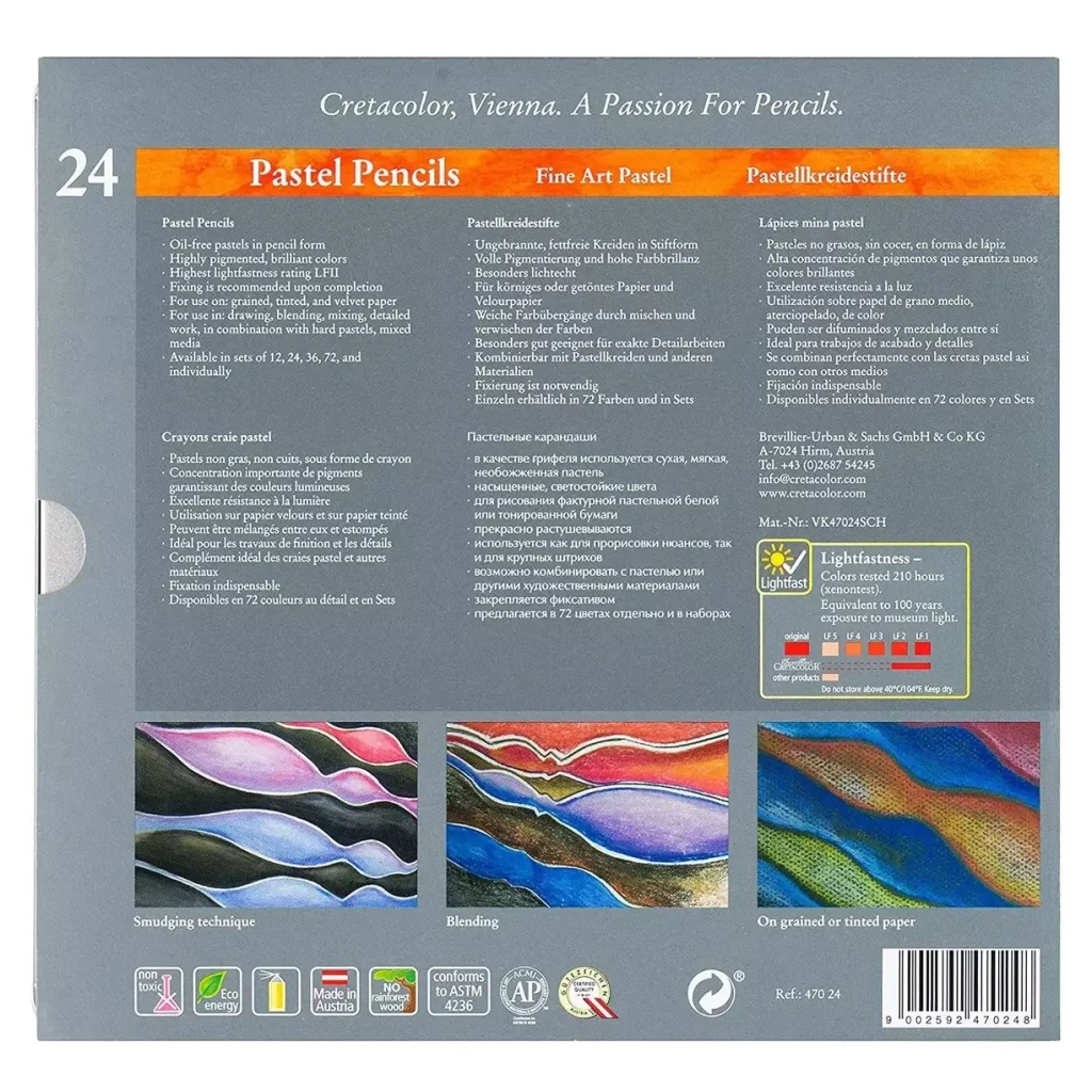 Пастель Cretacolor Fine Art Pastel олівці 24 кольори (9002592470248)