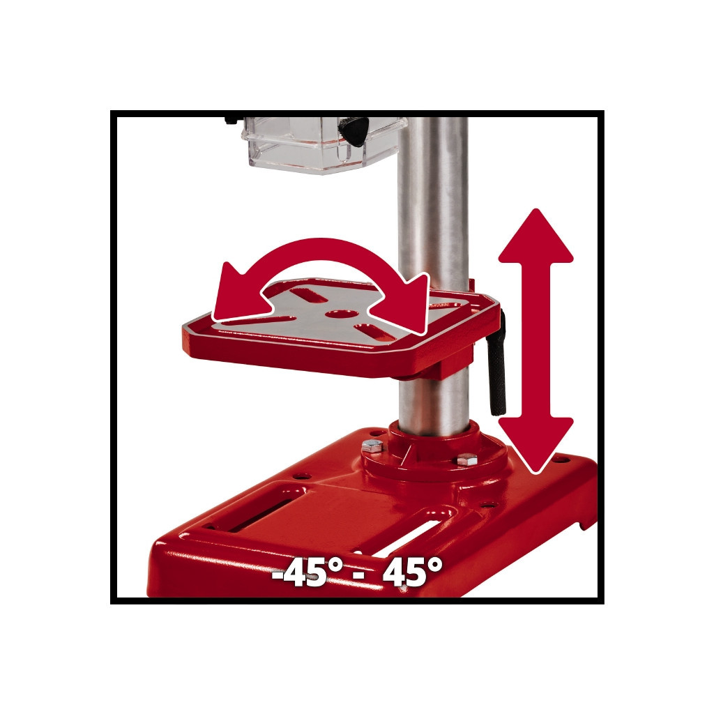 Свердлильний верстат Einhell TC-BD 450, 450Вт, 600-2650об/хв, патрон 1.5-13мм (4520592)