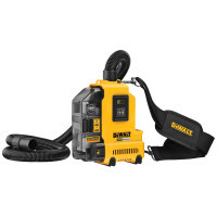 Construction vacuum cleaner DeWALT 18V XR Li-Ion, HEPA Filter, 1.65 kg (without battery and memory) (DWH161N)