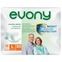 Підгузки для дорослих Evony 3 Large 30 шт (8690536804085)