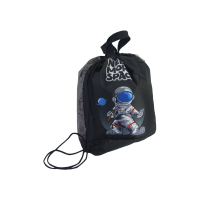 Cool For School Shoe Bag Black with Pocket (CF87305)