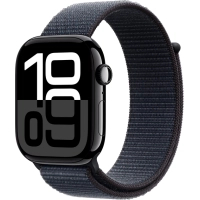 Смарт-годинник Apple Watch Series 10 GPS 46mm Jet Black Aluminium Case with Ink Sport Loop (MWWR3QH/A)