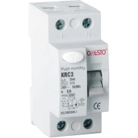 Differential relay (RCD) ONESTO 1p+N 32A RCD 30mA, type AC (KRC3) (1317.)