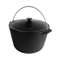 Tourist boiler Brizoll cast iron with a lid 8 l (KT08-1)