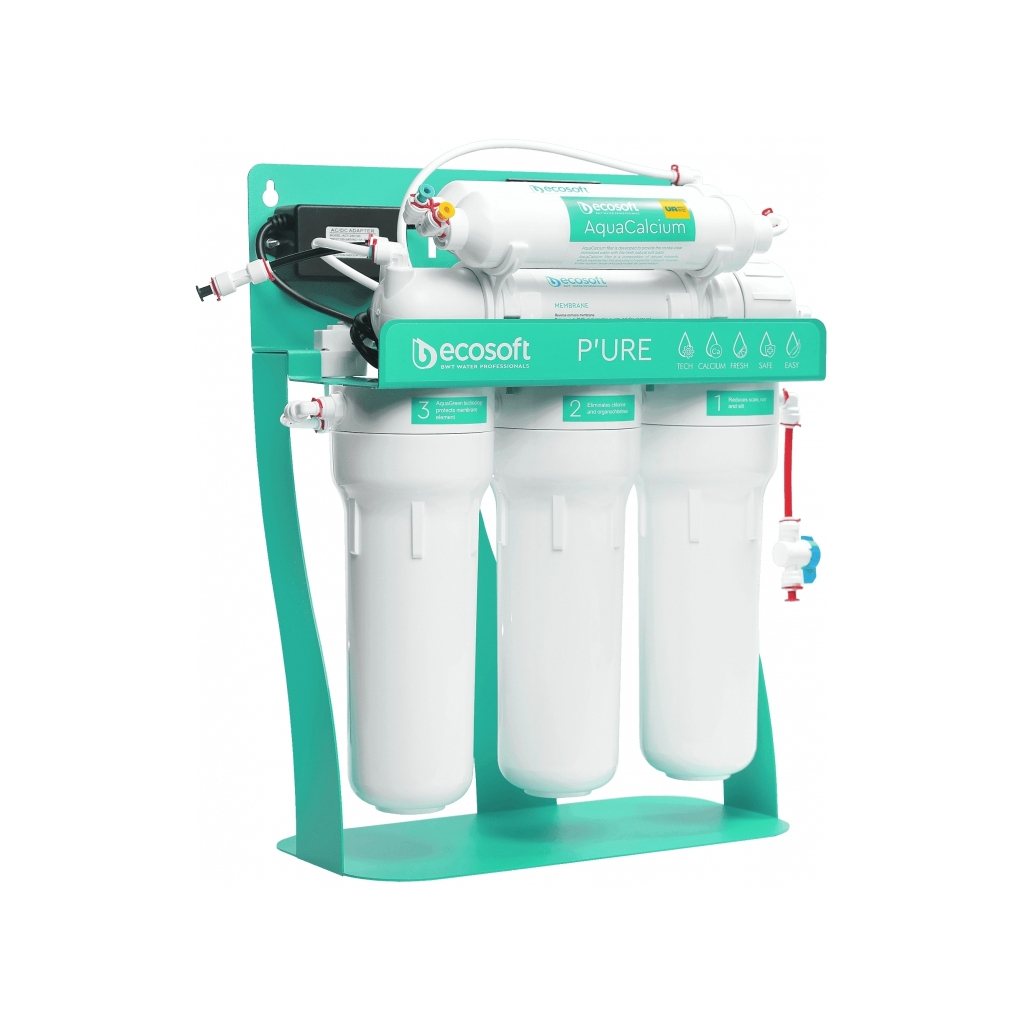 Система фільтрації води Ecosoft P''URE AquaCalcium Mint з помпою (MO675PSMACECO)