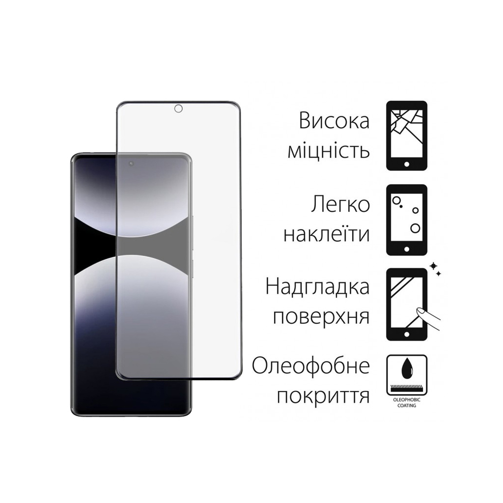 Скло захисне Dengos Full Glue Xiaomi Redmi Note 14 Pro (black) (TGFG-382) Скло захисне Dengos Full Glue Xiaomi Redmi Note 14 Pro (black) (TGFG-382)
