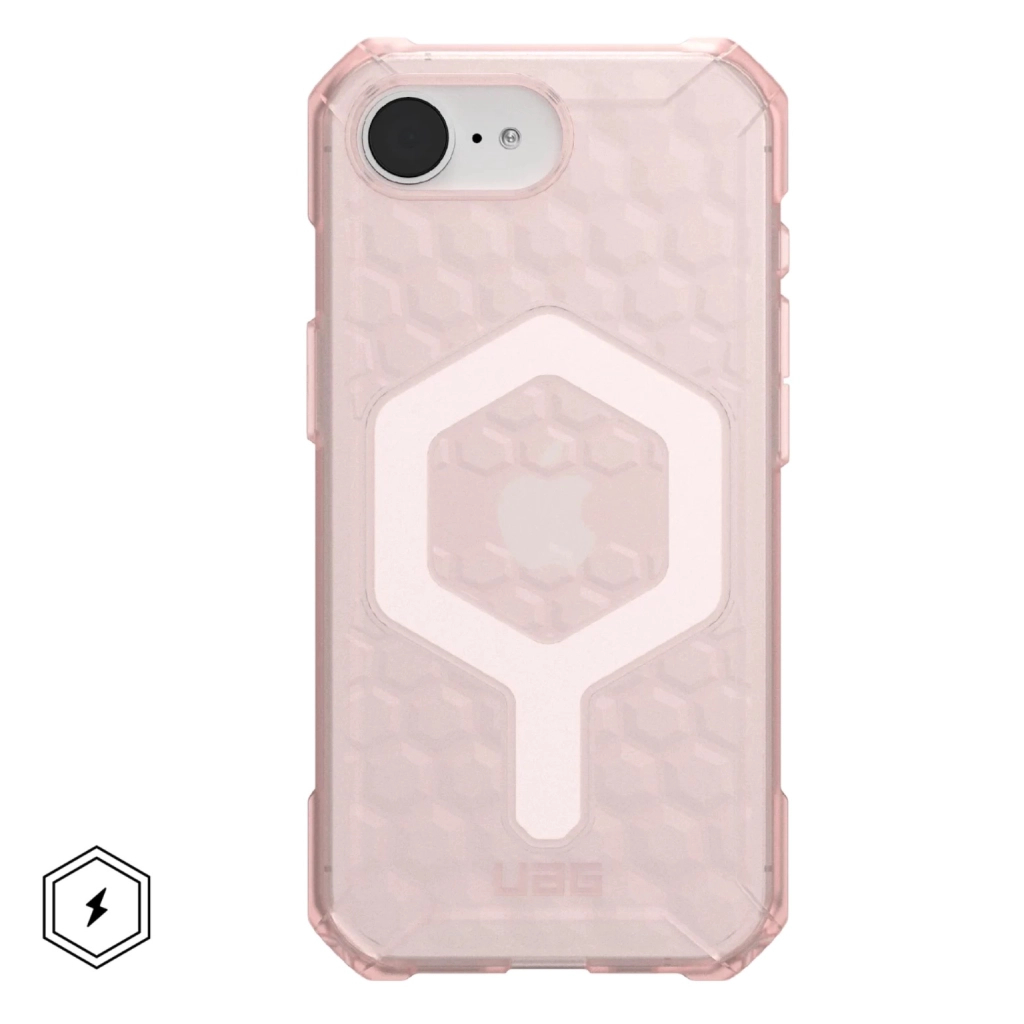 Чохол до мобільного телефона UAG iPhone 16E (4th Gen, 2025), Essential Armor MagSafe, Rose (114496114C4C)