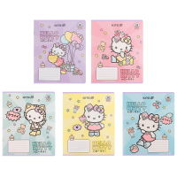 Kite Hello Kitty notebook, 12 sheets, line (HK25-234-1)