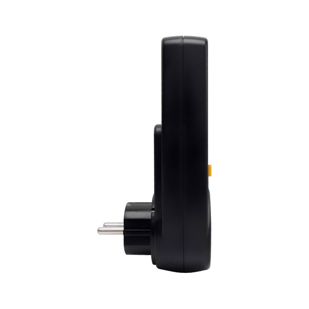 Ватметр ColorWay цифровий 16A/3680W, black (CW-VM16-02D)