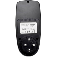 Ватметр ColorWay цифровий 16A/3680W, black (CW-VM16-02D)