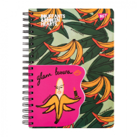 Notebook Yes 2 in 1 B5 B7 80 sheets 20 sheets double spiral BBH cell (151845)
