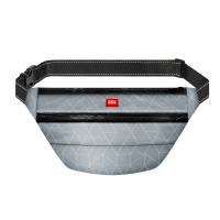 Поясна сумка-бананка для собак WAUDOG Family світловідбивна 33х17х10 см (5686)