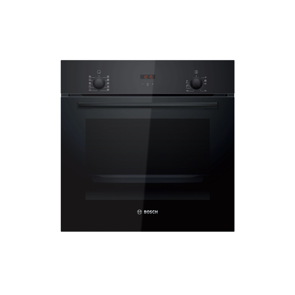 Комплект вбудованої техніки Bosch Духова шафа HBF512BB1T + Газова варильна поверхня PBH6C6K90R (-)