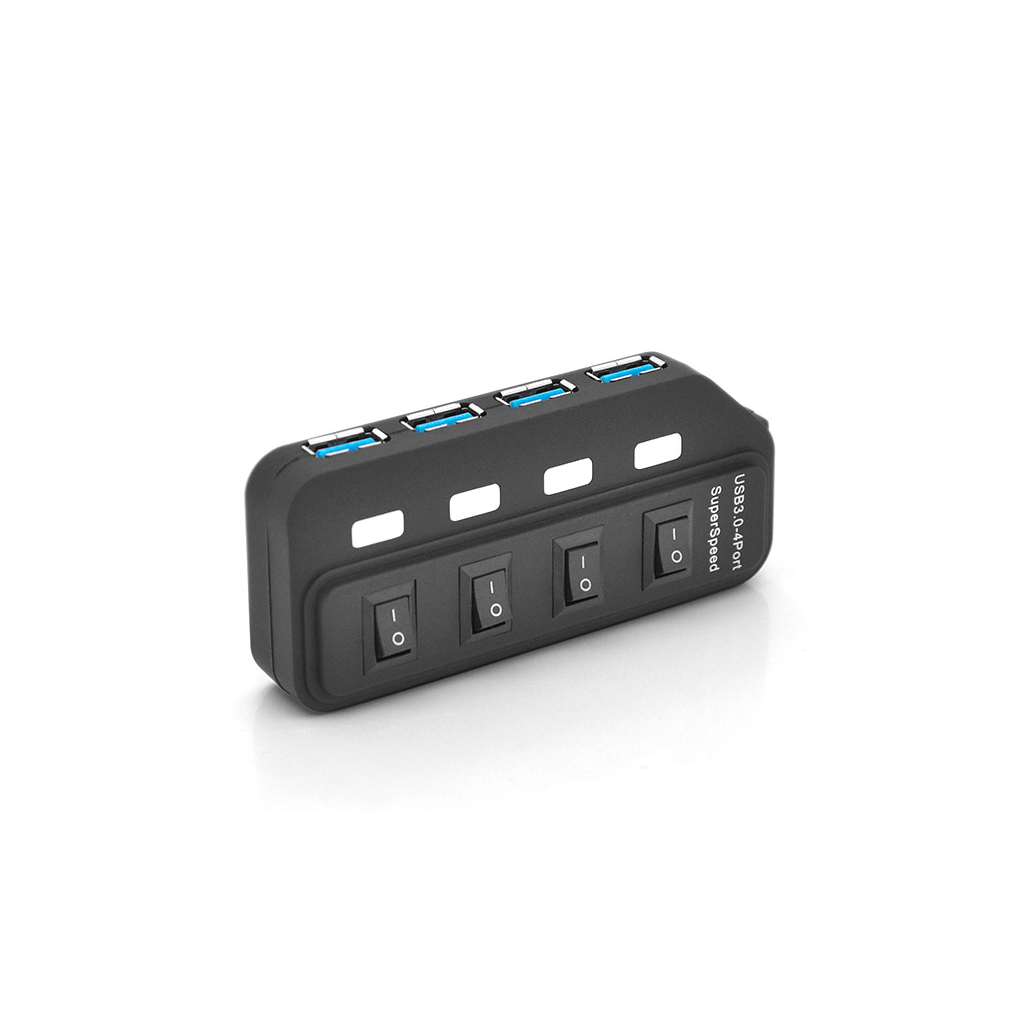 Концентратор Voltronic USB 3.0 to 4xUSB 0.6m with switches (YT-3H4S/2TB) Концентратор Voltronic USB 3.0 to 4xUSB 0.6m with switches (YT-3H4S/2TB)
