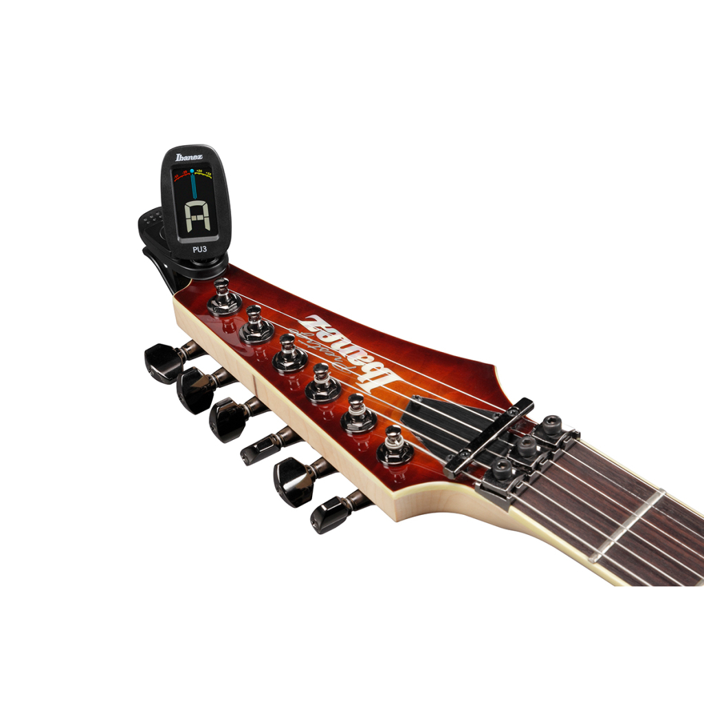 Тюнер для музичних інструментів Ibanez PU3 BK (221557)