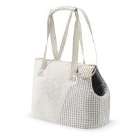 Pet carrier Chloe's Home Tallinn ecru 42x22x28 cm beige (CLH7778)