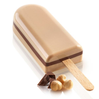 Mold for ice cream Silikomart series "Steccoflex" Cremino Set for ice cream on a stick 2 molds + 1 tray + 50 sticks (GEL12 CREMINO)