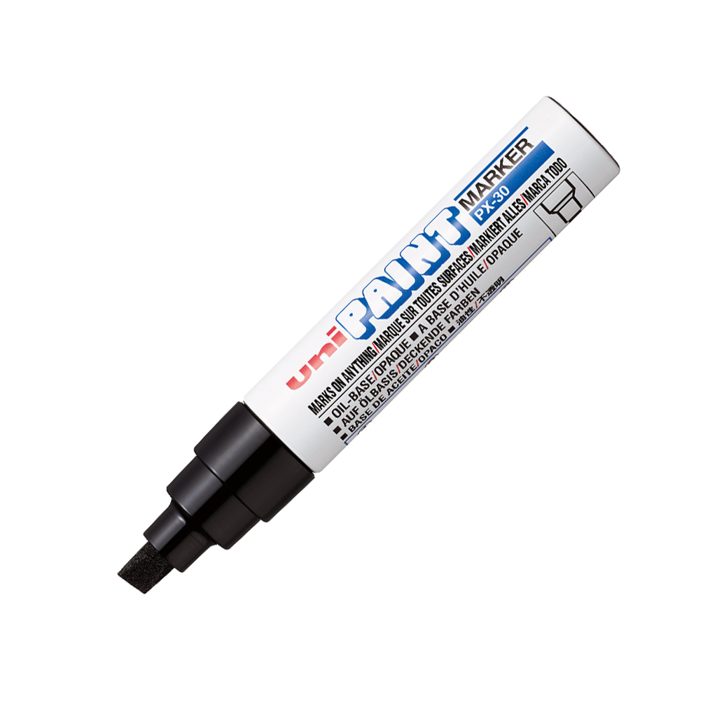 Маркер UNI Paint 4-8,5мм, чорний (PX-30 BLACK)
