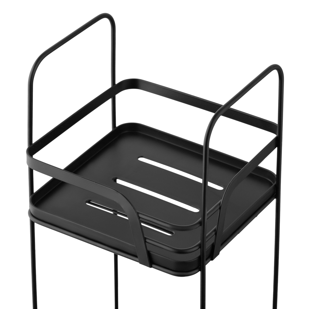 Полиця у ванну Ardesto Vigor 2-ярусна Чорна (ARHK4502PB)