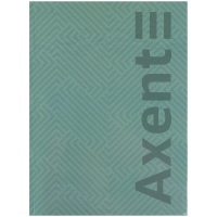 Notebook Axent A4 Pattern, 96 sheets cell, turquoise (8425-3-A)