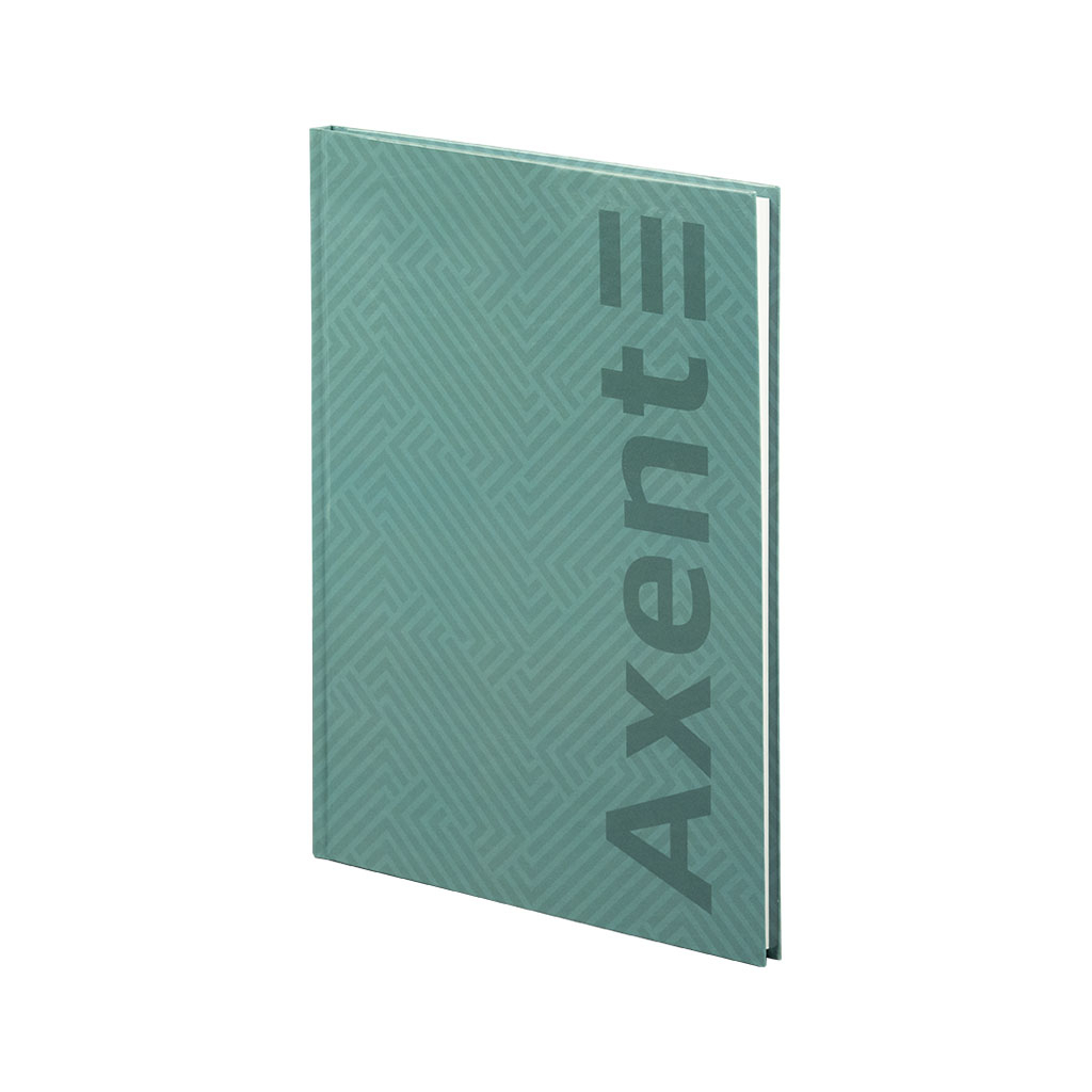 Книга записна Axent A4 Pattern, 96 аркушів клітинка, бірюзовий (8425-3-A) Книга записна Axent A4 Pattern, 96 аркушів клітинка, бірюзовий (8425-3-A)