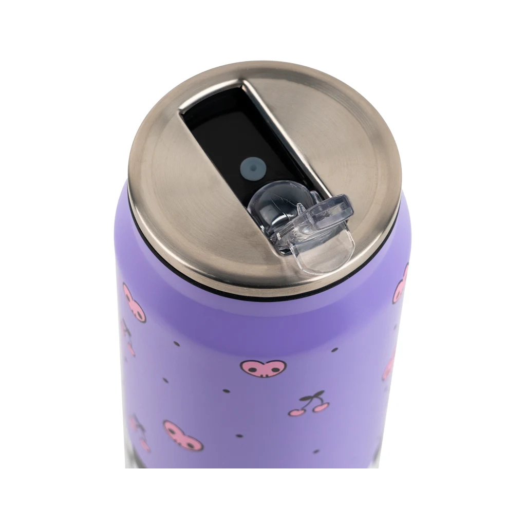 Поїльник-непроливайка Kite Kuromi термочашка з трубочкою, 500 мл (HK25-1264)