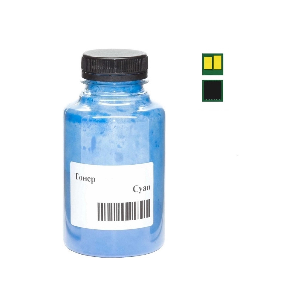 Тонер Canon MF752Cdw/MF754Cdw/LBP673Cdw, 069 50г 1.9K Cyan chip АНК (50000444)