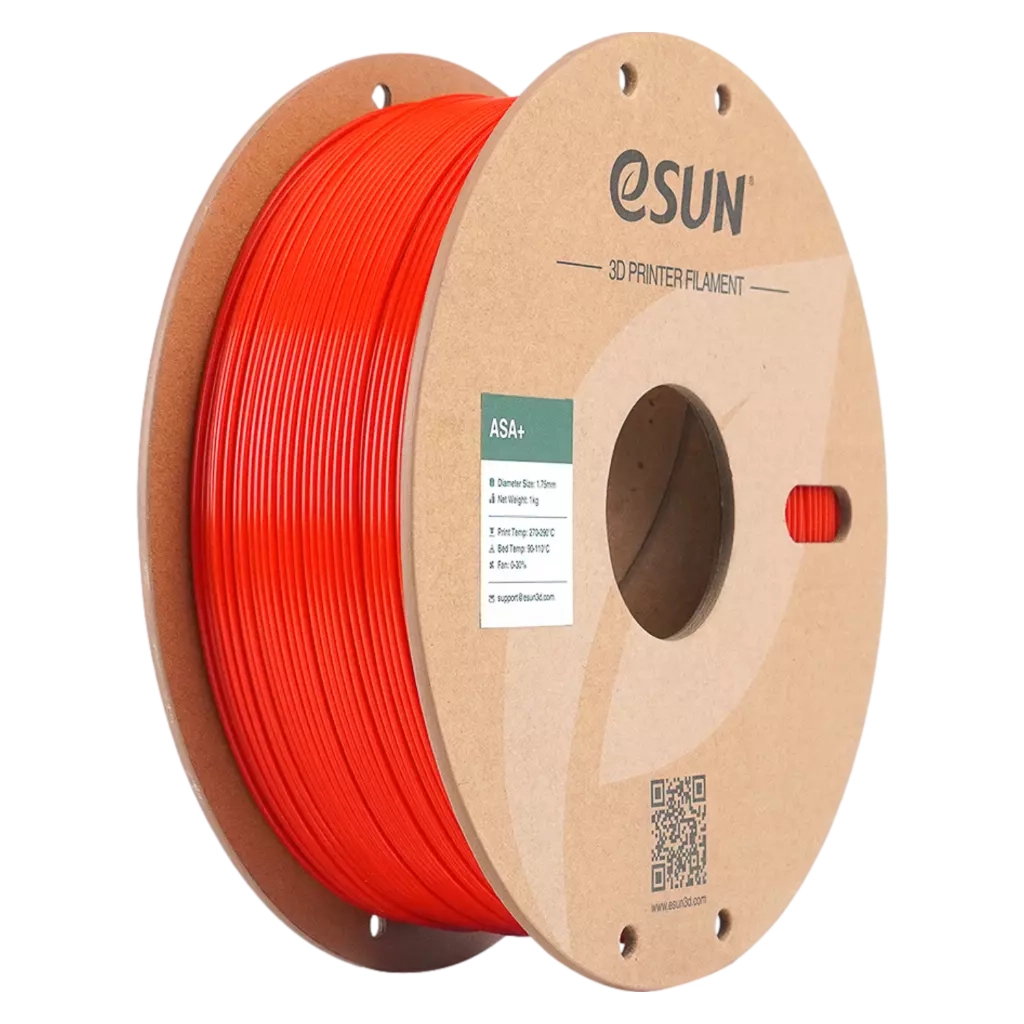 Пластик для 3D-принтера eSUN ASA+ 1,75mm 1kg RED (ASA+P175R1)